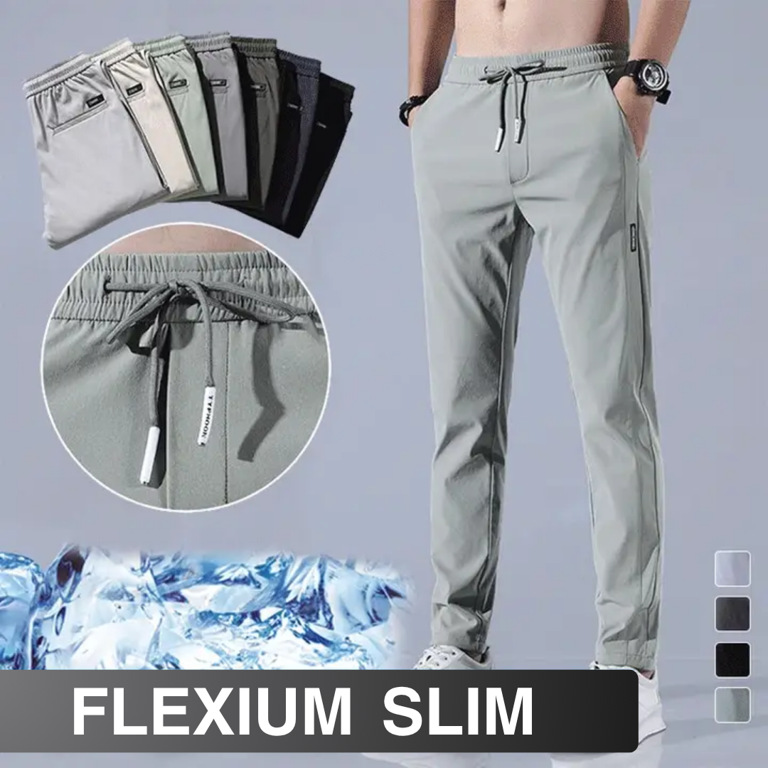 [KAUFE 1 ERHALTE 2] Flexium Slim Unisex Hose 2er-Pack