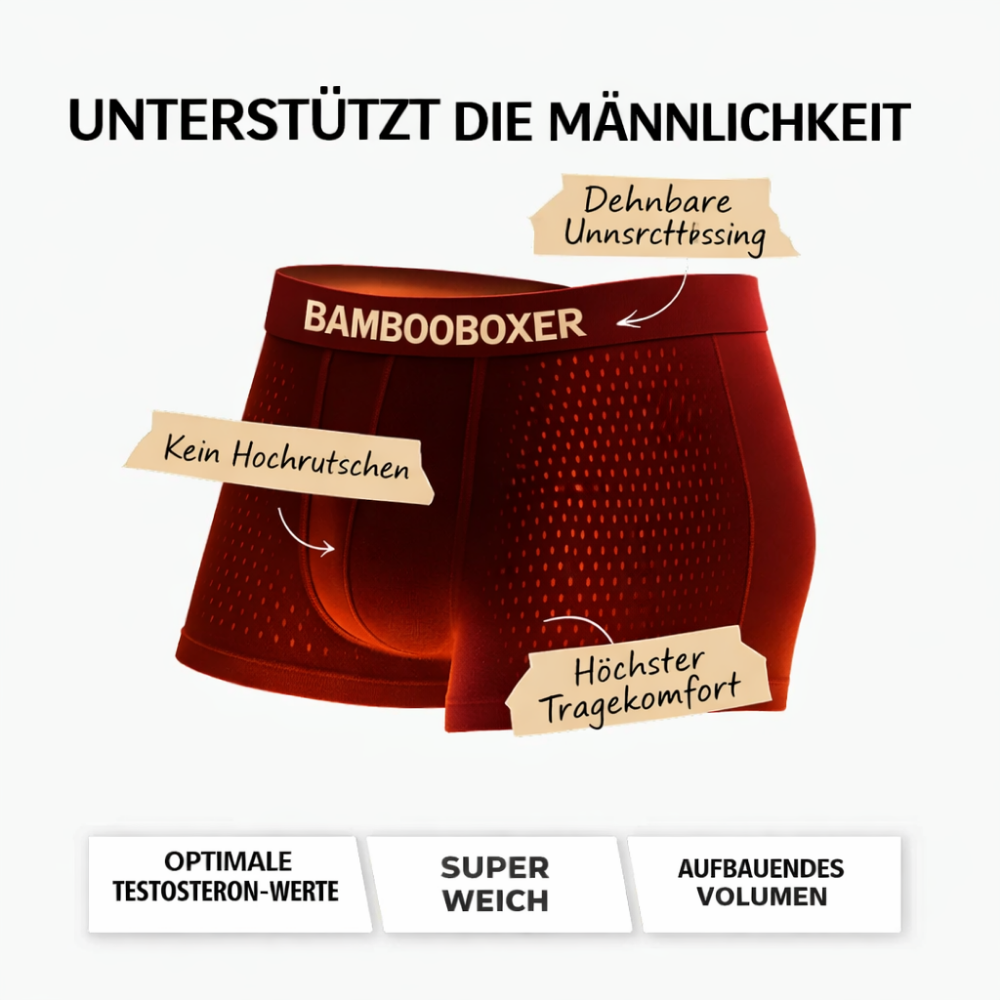 Bambus-Faser-Boxershorts - BambooBoxer