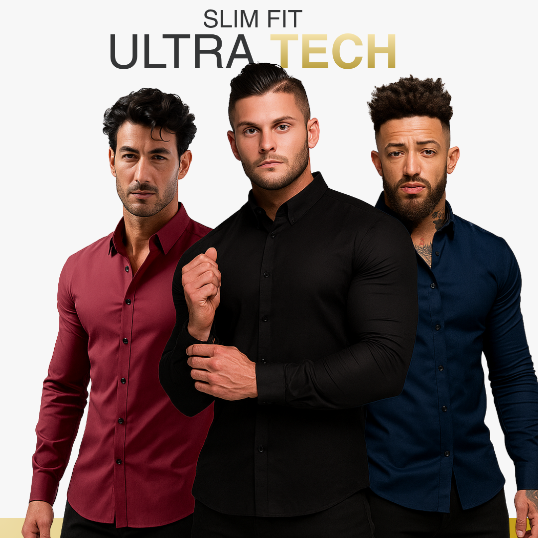 UltraTech Victus Premium Slim Langarmhemd