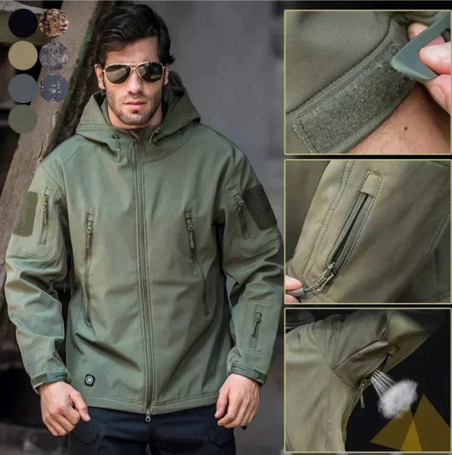 Wasserdichte Militärjacke